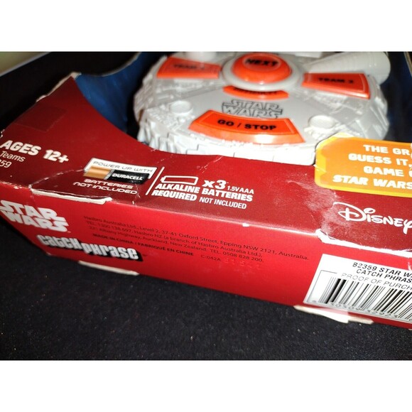 Hasbro Gaming Disney Star Wars Catch Phrase Electronic Handheld Game NEW 2014 - Picture 7 of 7